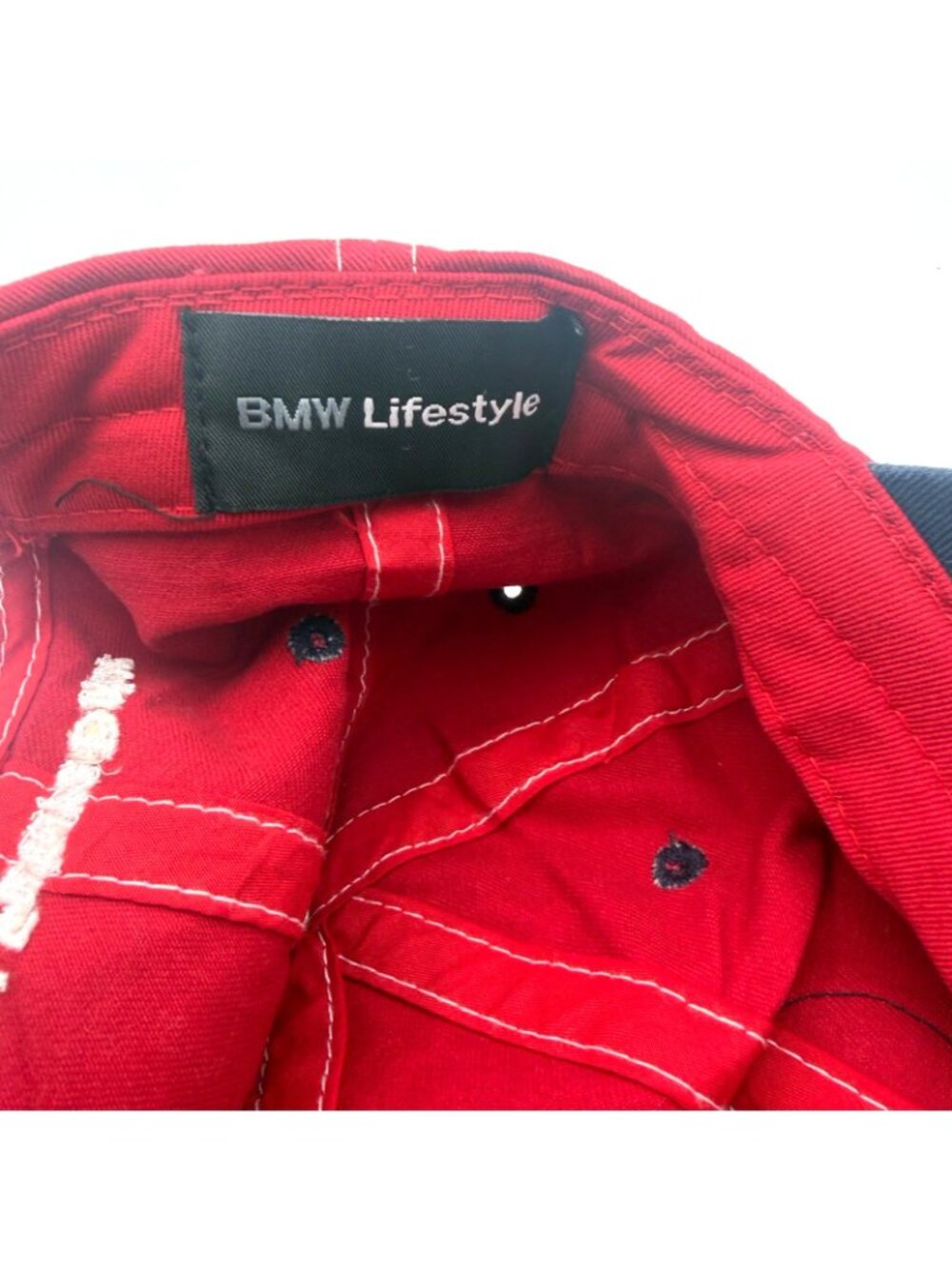 BMW Lifestyle Hat Youth "BMW Future Driver" Adjustable Ball Cap Logo White/Pink - Picture 4 of 5